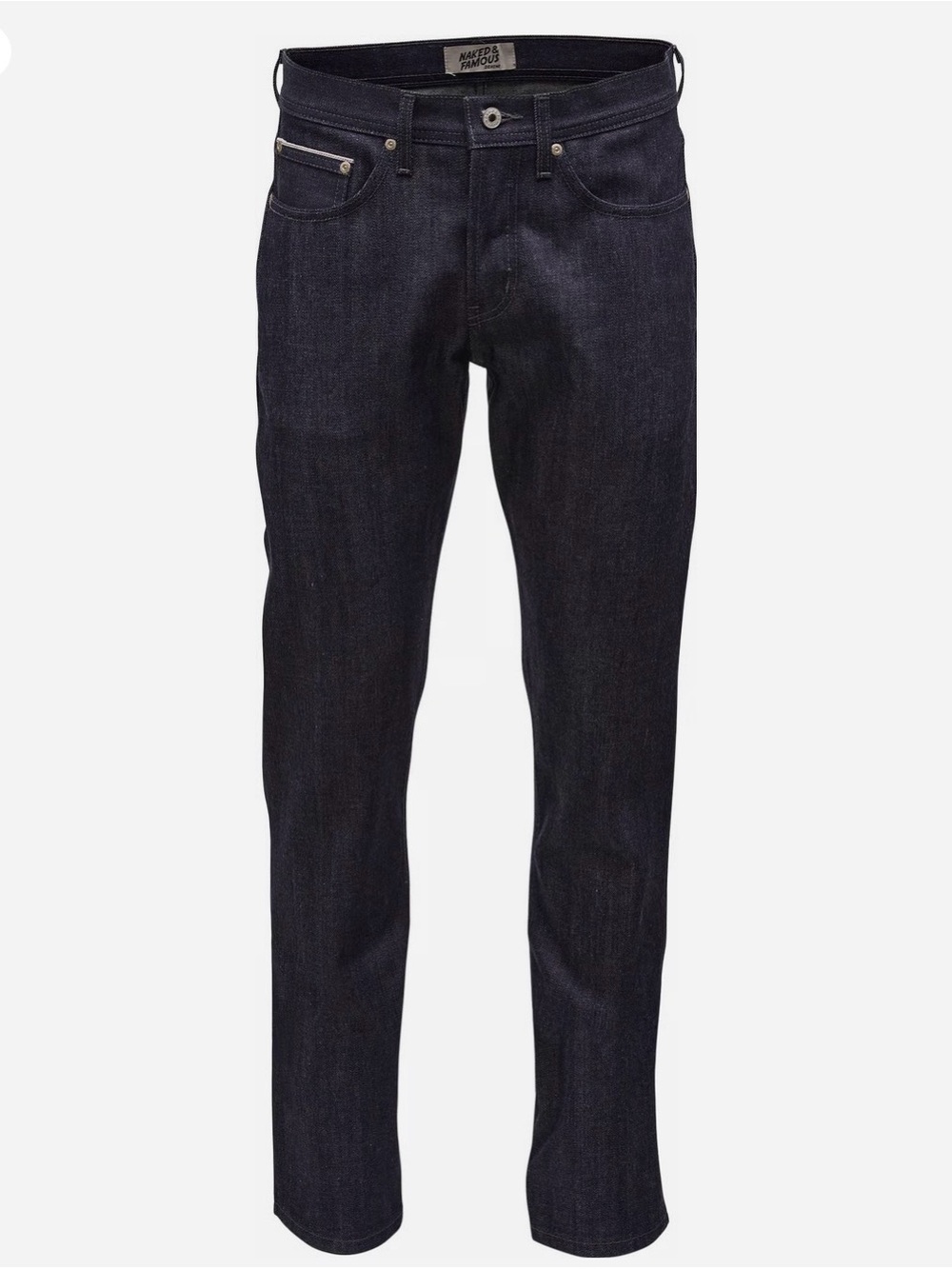Naked & Famous Denim (Weird Guy) Dark Indigo Straight Jeans